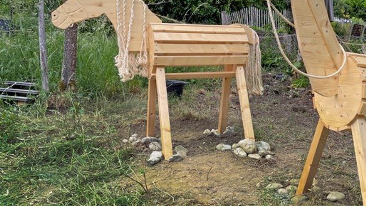 Auf dem Rücken der Pferde – ein DIY-Holzpferd zum Selberbauen