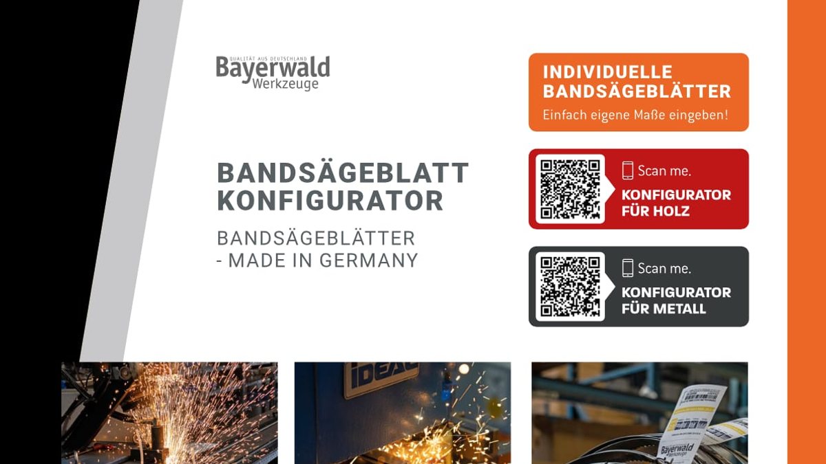 In 6 Schritten vom Coil zum Sägeband: So entsteht ein Bandsägeblatt